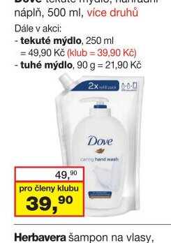 Dove tekuté mýdlo, náhradní náplň, 500 ml