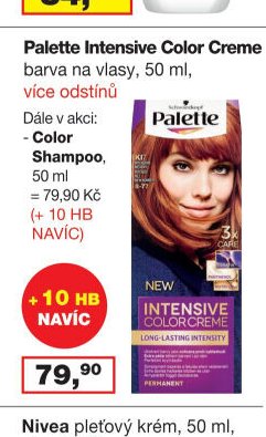Palette Intensive Color Creme barva na vlasy, 50 ml