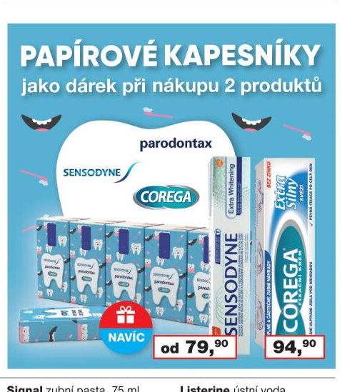 Sensodyne zubní pasta