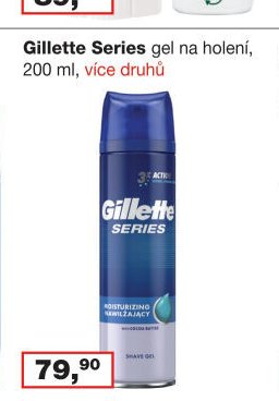 Gillette Series gel na holení, 200 ml