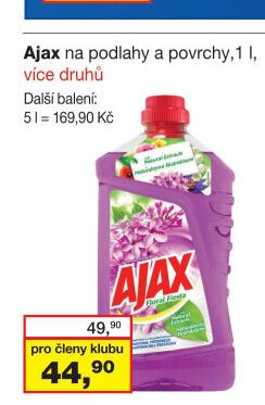 Ajax na podlahy a povrchy