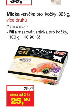 Micka vanička pro kočky
