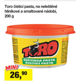 Pasta čisticí Toro