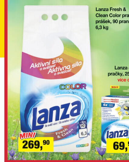 Prací prášek Lanza