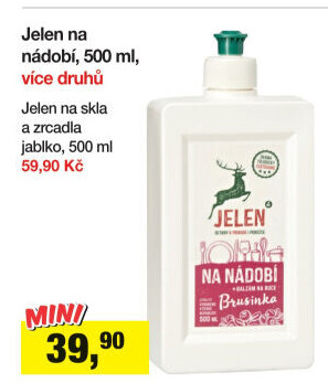 Prostředek na nádobí Jelen