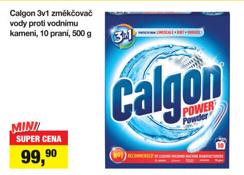Změkčovač vody Calgon