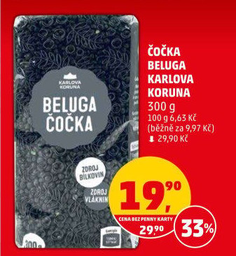 Čočka Beluga Karlova Koruna