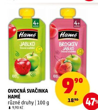 Kapsička ovocná Hamánek