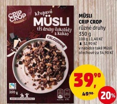 Müsli Crip Crop