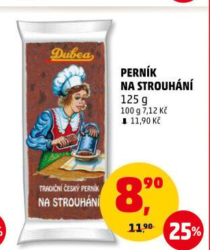Perník na strouhání Dubea
