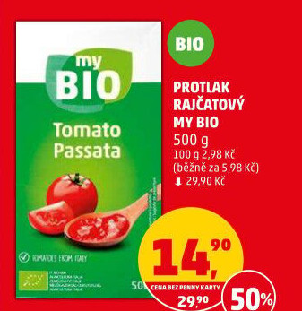 Rajčatový protlak My BIO