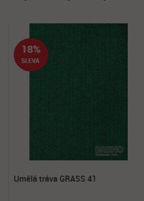 Umělá tráva GRASS 41 - Breno koberce akcniletaky.com