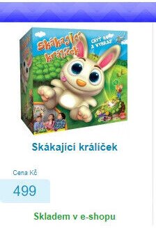 Skákající králíček