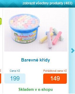 Barevné křídy