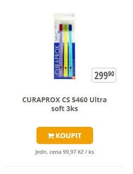 CURAPROX CS 5460 Ultra soft 3ks