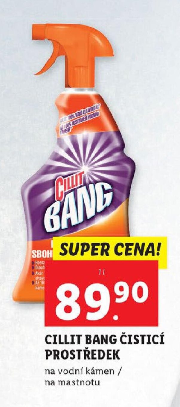 CILLIT BANG ČISTIČÍ PROSTŘEDEK