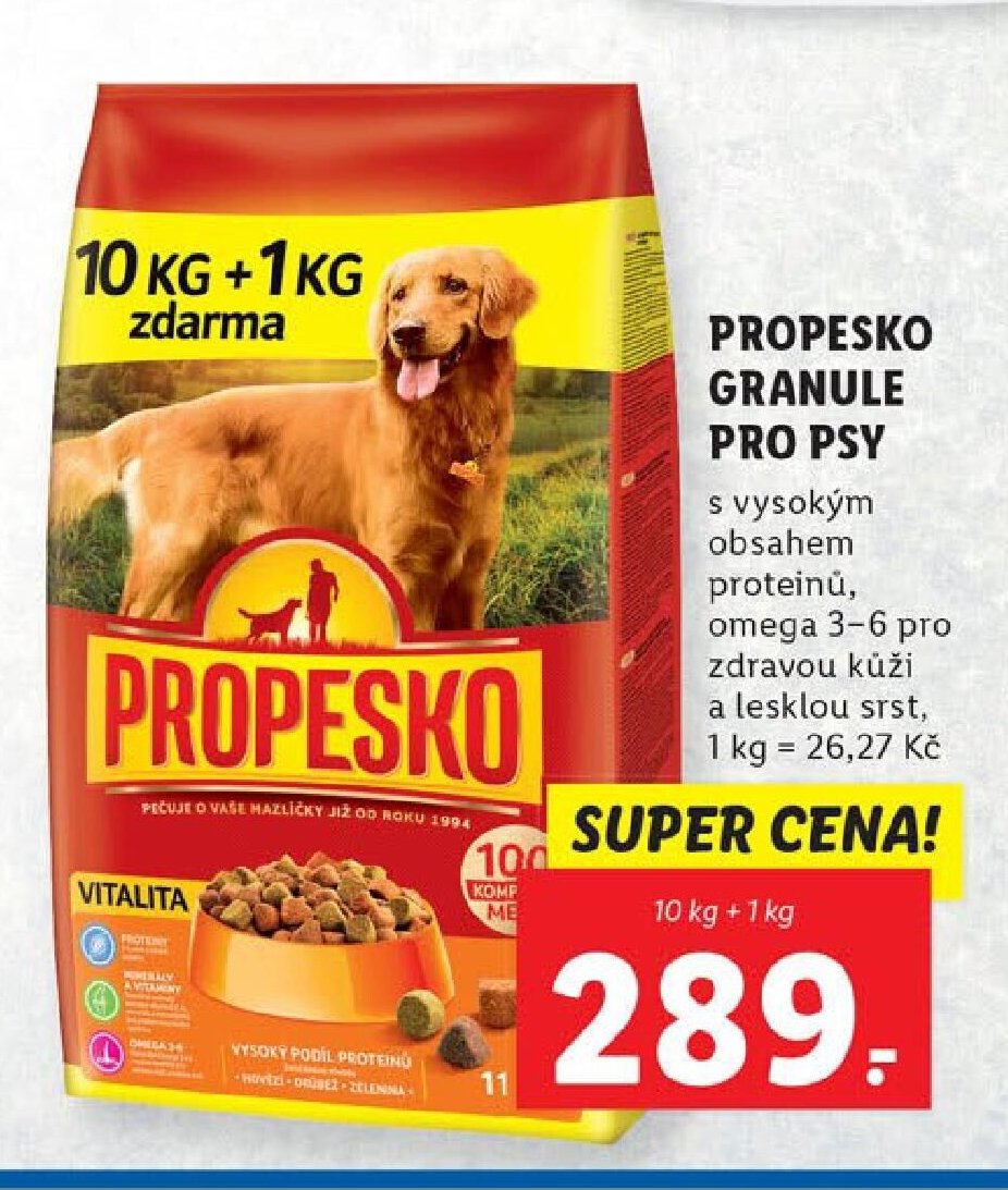 PROPESKO GRANULE PRO PSY