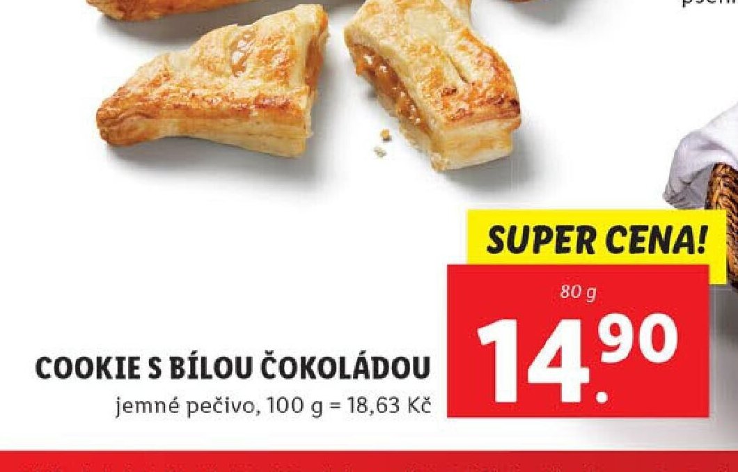 COOKIE S BÍLOU ČOKOLÁDOU