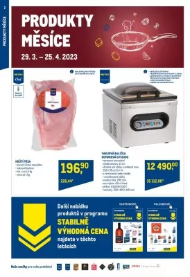 akční leták Makro 12.4.2023-25.4.2023