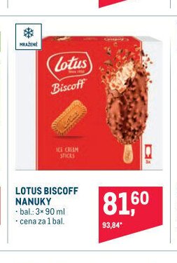 Lotus Biscoff nanuky