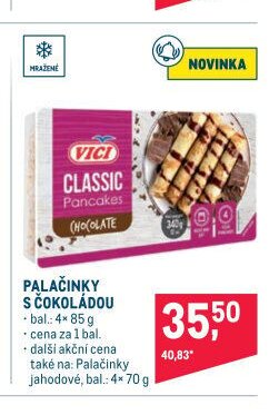 Palačinky s čokoládou