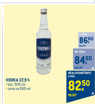 Vodka Fjorowka