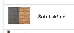 Šatní skříně