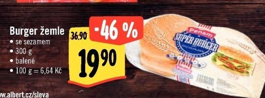 Bulky na hamburger Penam