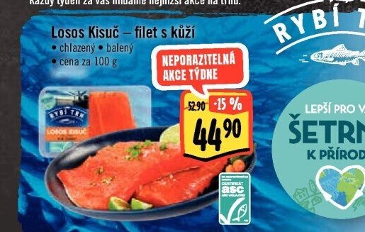Losos Kisuč filet Albert