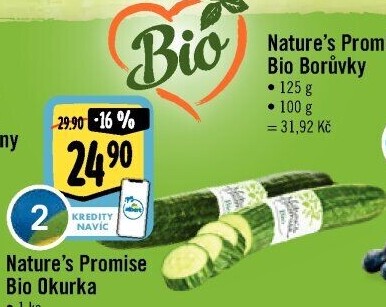 Okurka hadovka bio Nature'