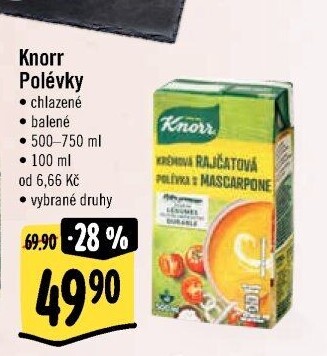 Polévka hotová Knorr
