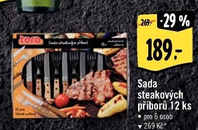 Steakové příbory Toro