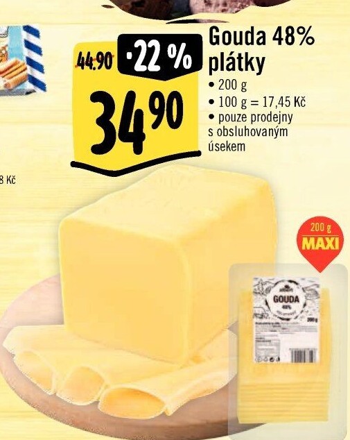 Sýr Gouda 48% Albert