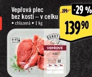 Vepřová plec bez kosti Albert