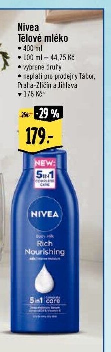 Nivea Tělové mléko