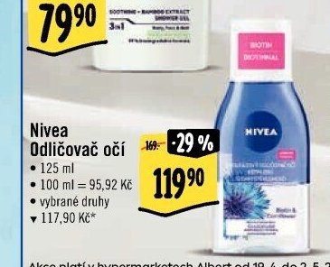 Nivea Odličovač očí