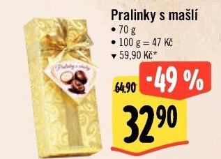 Bonboniéra Pralinky Delafaille