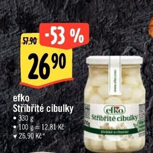 Cibulky stříbřité Efko