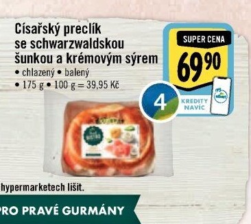 Císařský preclík Albert Fresh Bistro