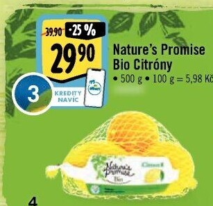 Citrony bio Nature'