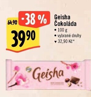 Čokoláda Geisha