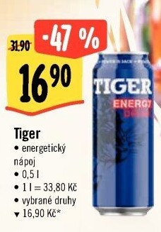 Energetický nápoj Tiger