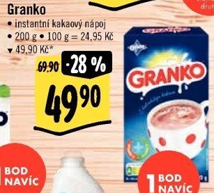Instantní kakao Granko