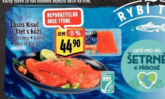 Losos Kisuč filet Albert