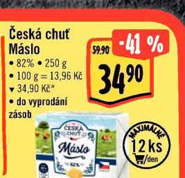 Máslo Česká chuť