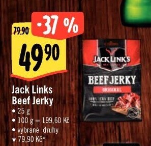 Maso sušené Beef Jerky Jack Link'