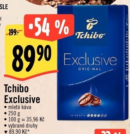 Mletá káva Tchibo Exclusive
