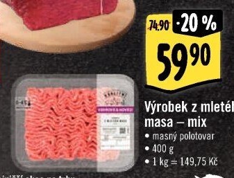 Mleté maso mix Albert