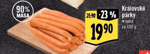 Párky královské