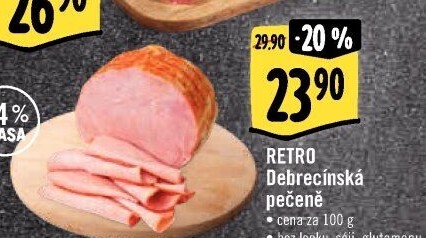 Pečeně debrecínská Albert Retro